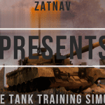 Battle tank training simulator
