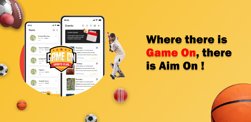 Game on - Sports Club App