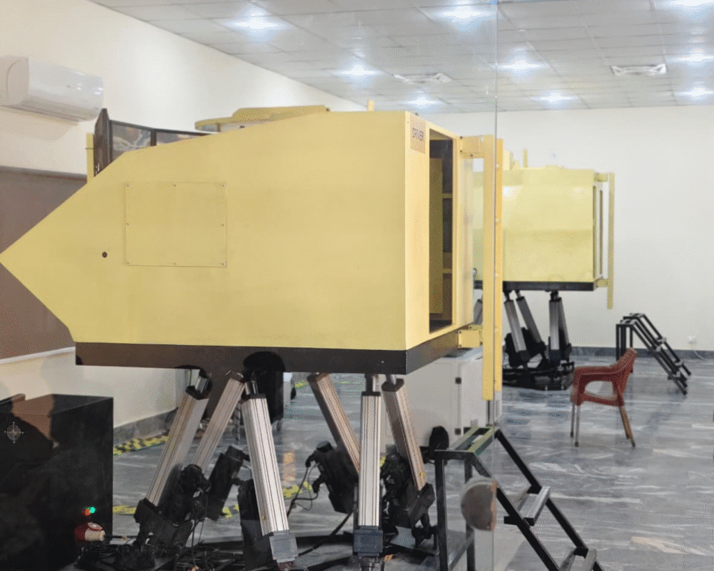 Battle tank training simulator zatnav