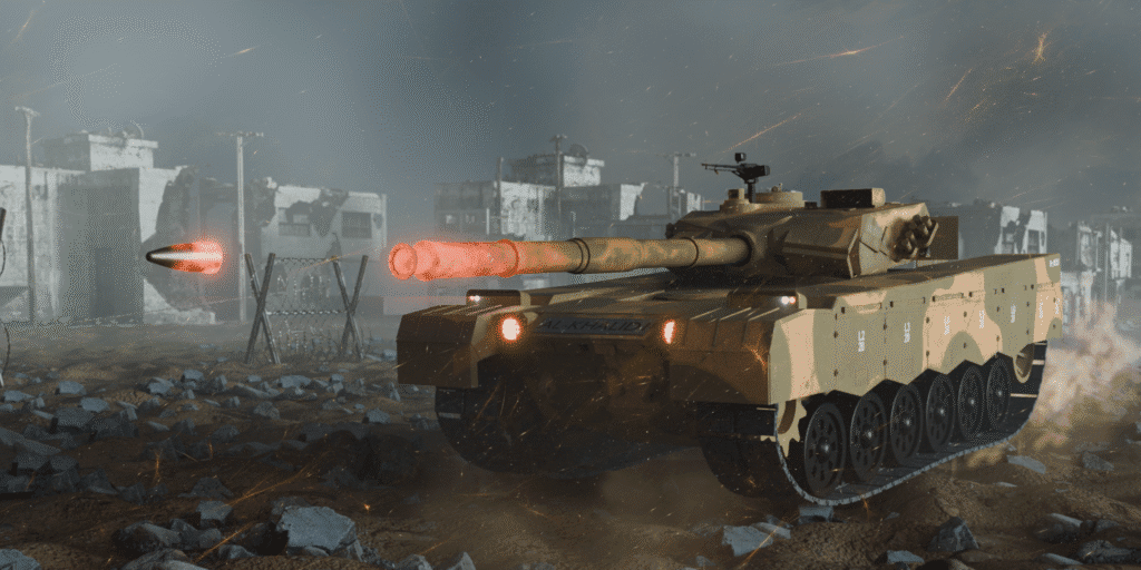 Zatnav tank training simulator